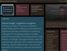 Tablet Screenshot of murphydonoghue.com